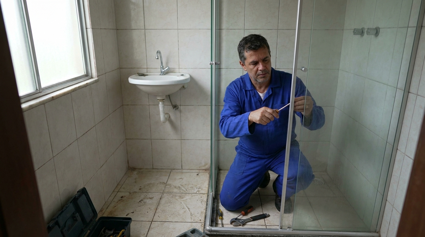 Troca de Roldanas e Trilhos na Areinha, São Luís‑MA